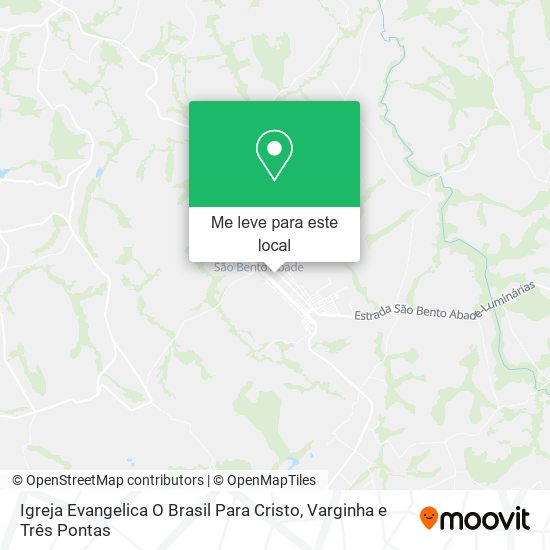 Igreja Evangelica O Brasil Para Cristo mapa