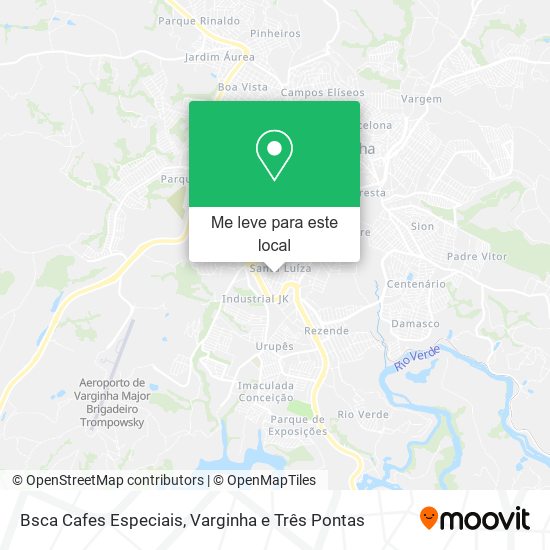 Bsca Cafes Especiais mapa