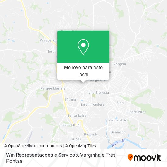 Win Representacoes e Servicos mapa