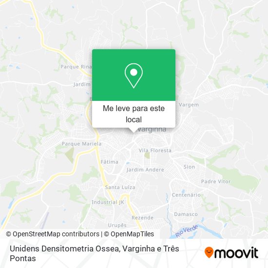 Unidens Densitometria Ossea mapa