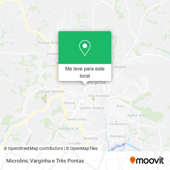 Microlins mapa