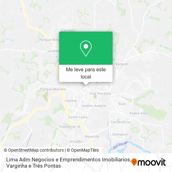Lima Adm Negocios e Emprendimentos Imobiliarios mapa