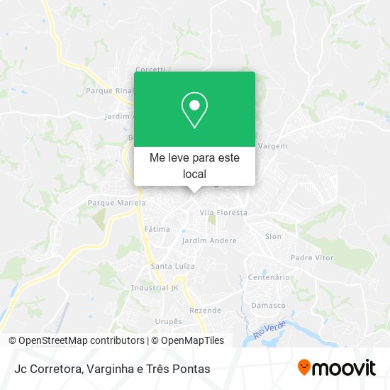 Jc Corretora mapa