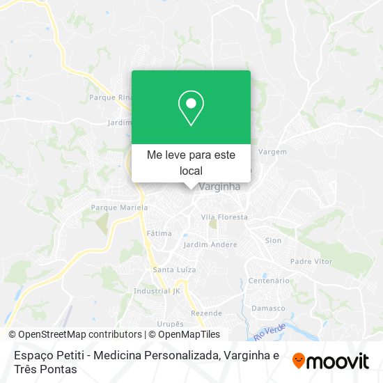 Espaço Petiti - Medicina Personalizada mapa