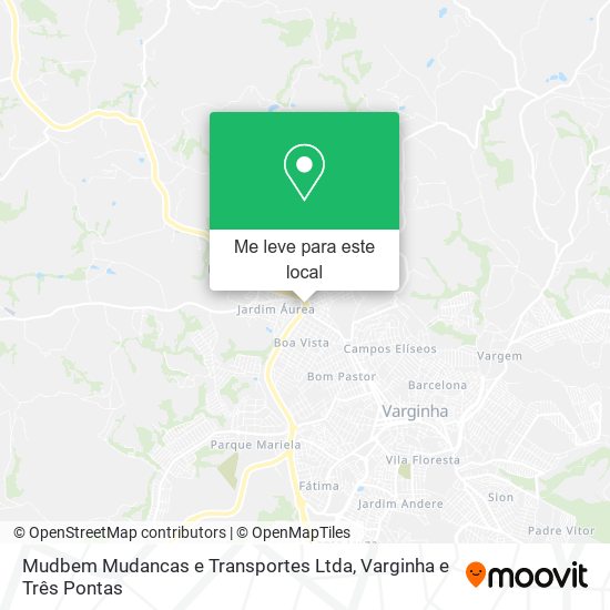 Mudbem Mudancas e Transportes Ltda mapa
