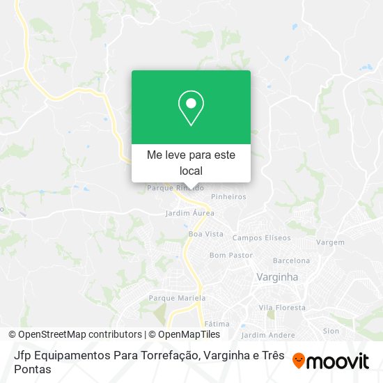 Jfp Equipamentos Para Torrefação mapa