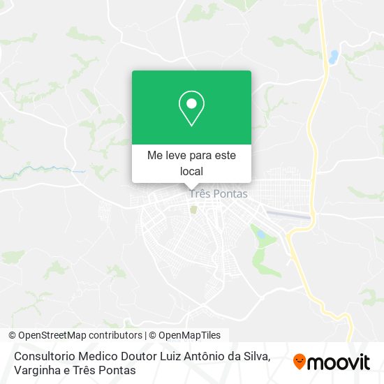 Consultorio Medico Doutor Luiz Antônio da Silva mapa