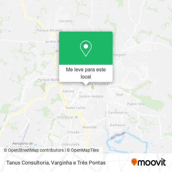 Tanus Consultoria mapa
