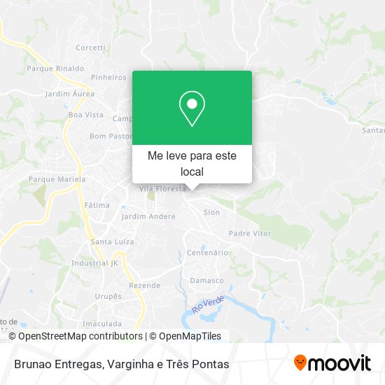 Brunao Entregas mapa