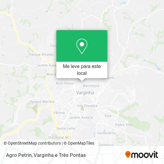 Agro Petrin mapa