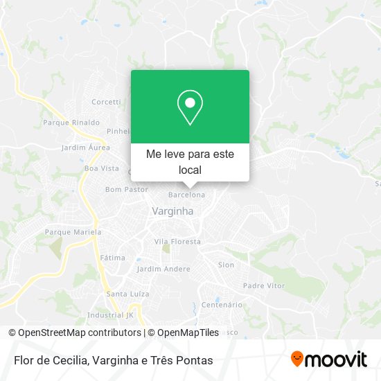 Flor de Cecilia mapa