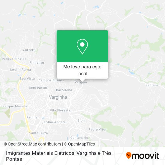 Imigrantes Materiais Eletricos mapa