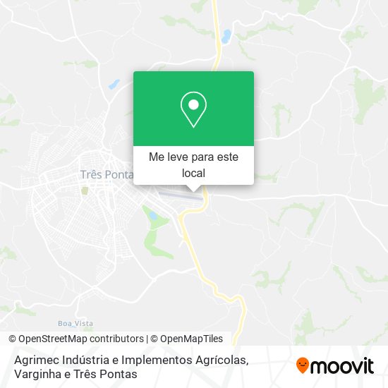 Agrimec Indústria e Implementos Agrícolas mapa