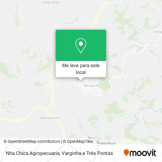 Nha Chica Agropecuaria mapa
