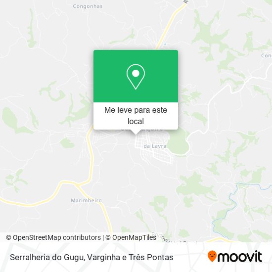 Serralheria do Gugu mapa