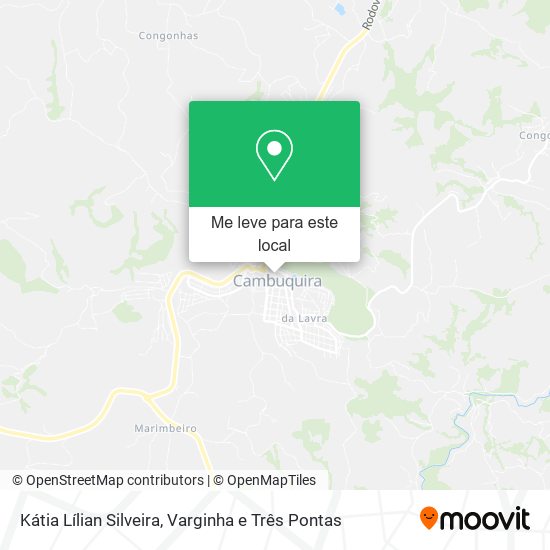 Kátia Lílian Silveira mapa