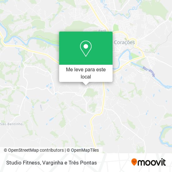 Studio Fitness mapa