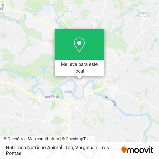 Nutriraca Nutricao Animal Ltda mapa