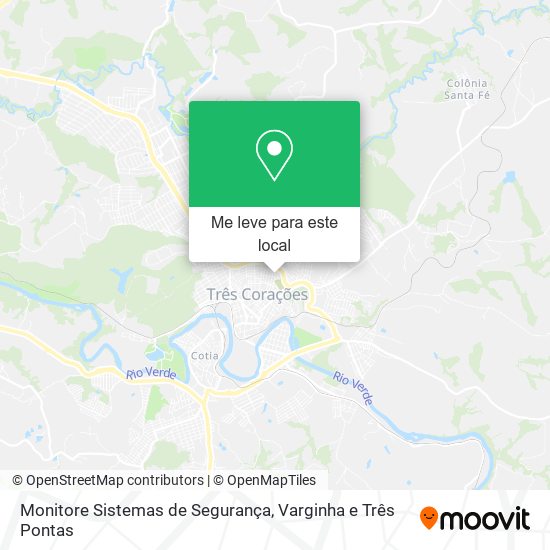 Monitore Sistemas de Segurança mapa