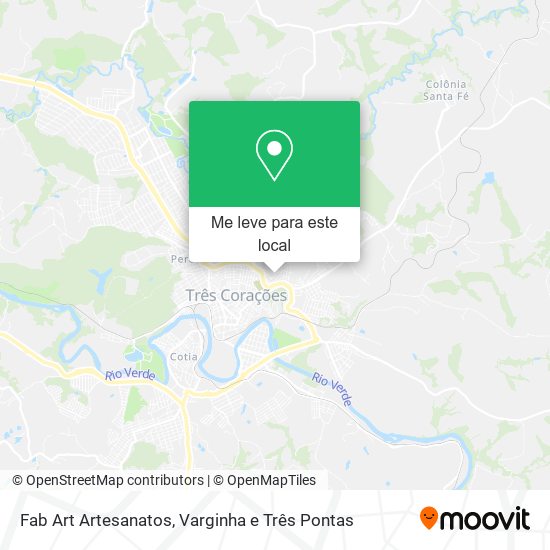 Fab Art Artesanatos mapa