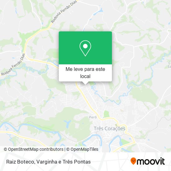 Raiz Boteco mapa