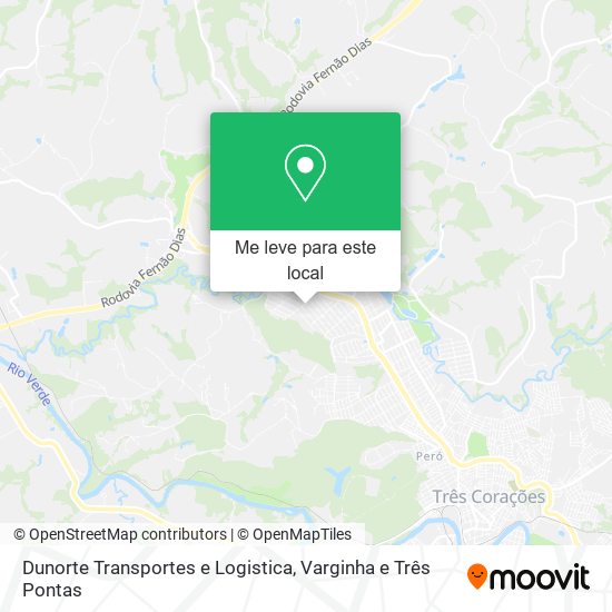 Dunorte Transportes e Logistica mapa