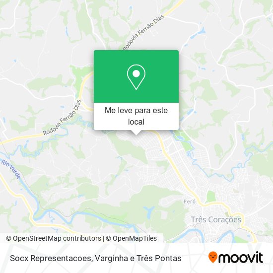 Socx Representacoes mapa