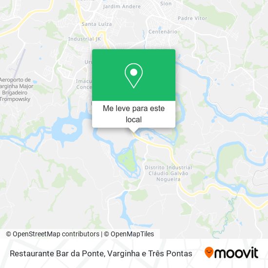 Restaurante Bar da Ponte mapa