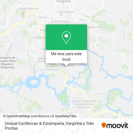 Unique Confeccao & Estamparia mapa