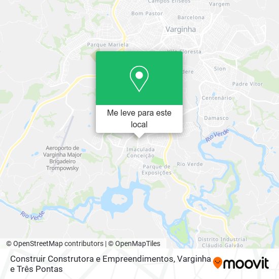 Construir Construtora e Empreendimentos mapa