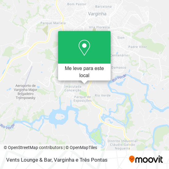 Vents Lounge & Bar mapa