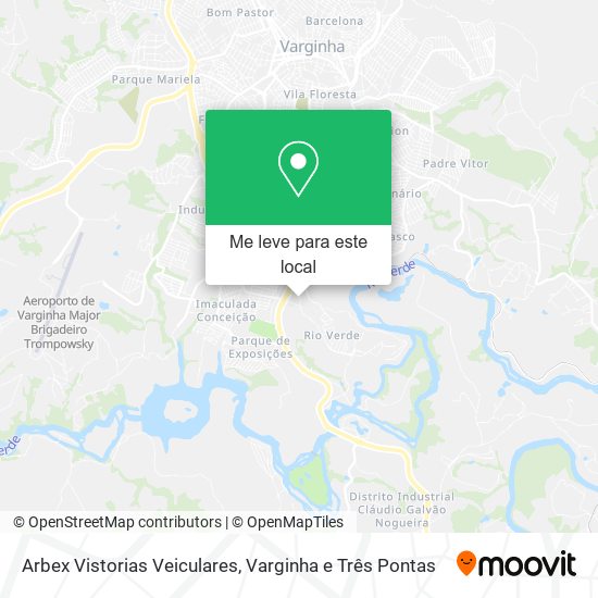 Arbex Vistorias Veiculares mapa