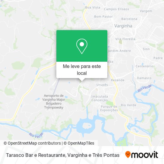 Tarasco Bar e Restaurante mapa