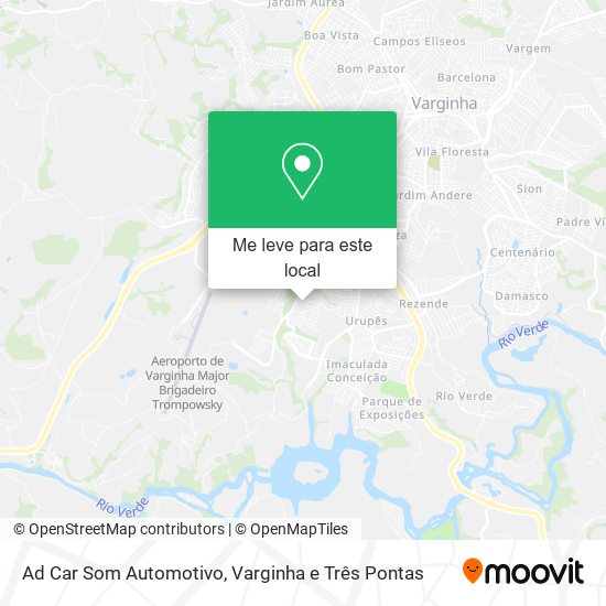 Ad Car Som Automotivo mapa