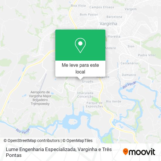 Lume Engenharia Especializada mapa