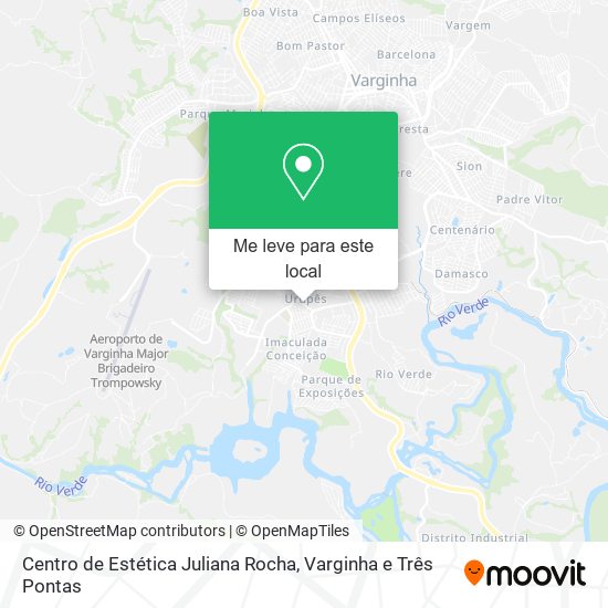 Centro de Estética Juliana Rocha mapa