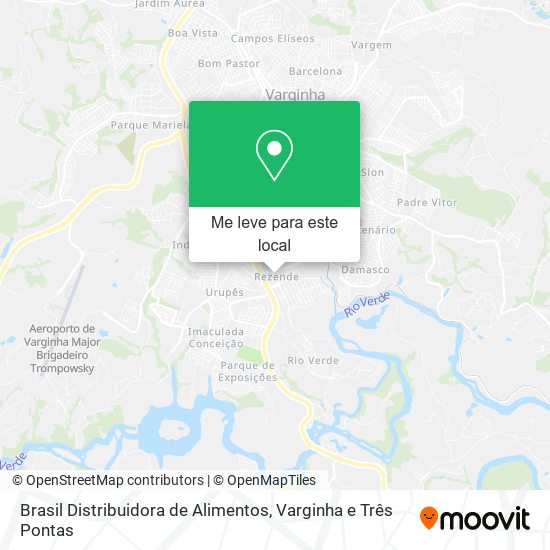 Brasil Distribuidora de Alimentos mapa