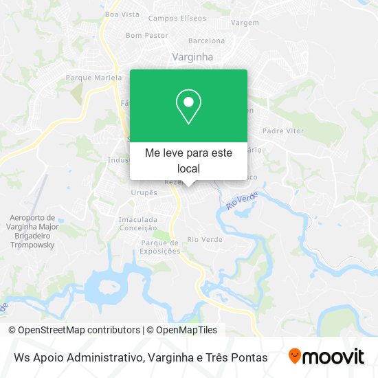 Ws Apoio Administrativo mapa