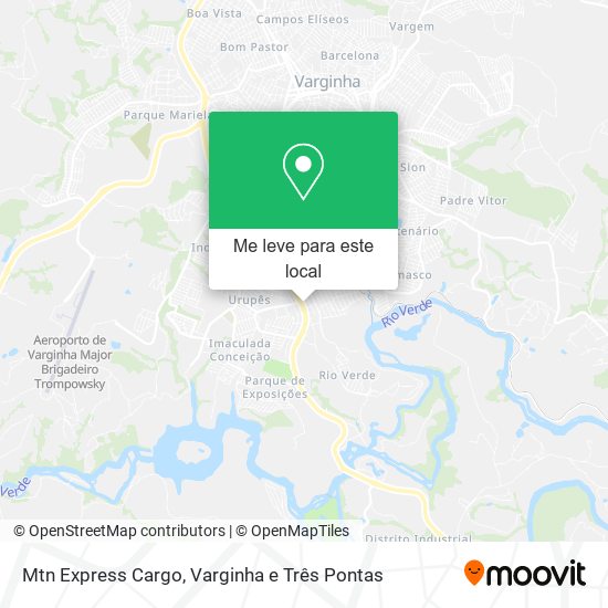 Mtn Express Cargo mapa