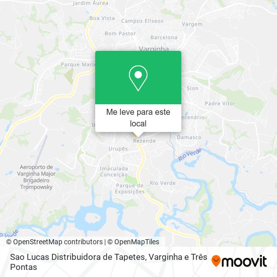 Sao Lucas Distribuidora de Tapetes mapa