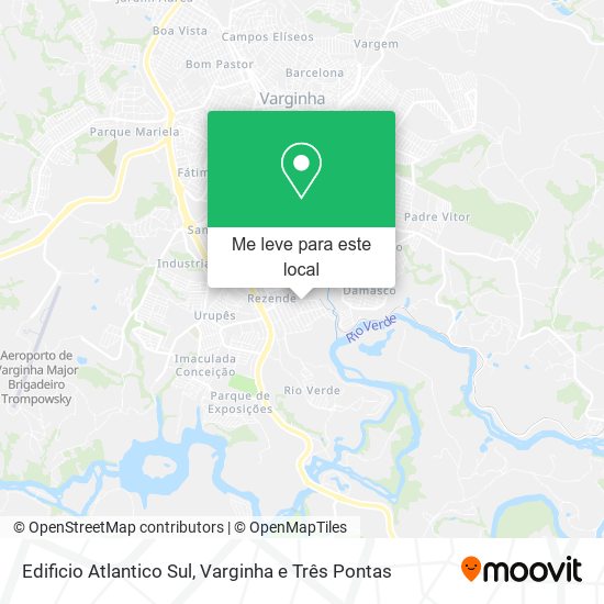 Edificio Atlantico Sul mapa