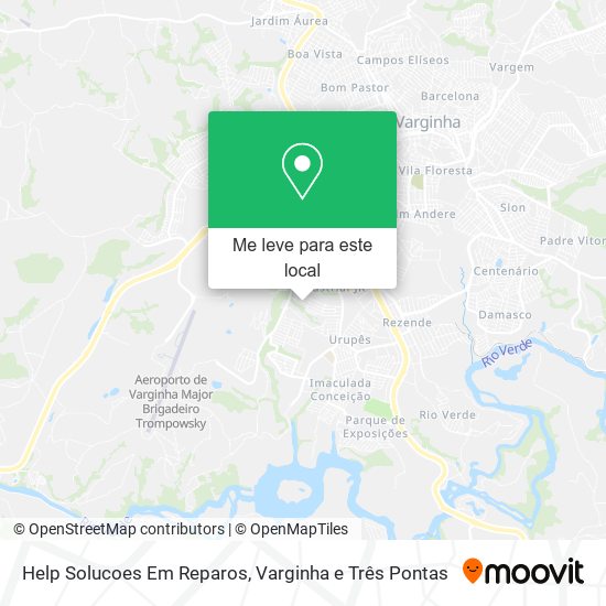 Help Solucoes Em Reparos mapa