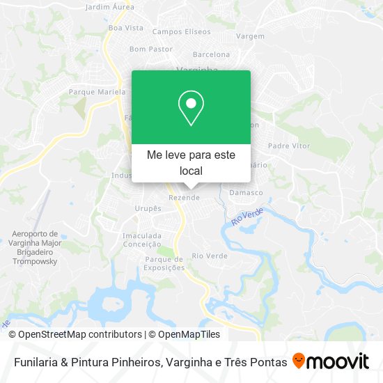 Funilaria & Pintura Pinheiros mapa
