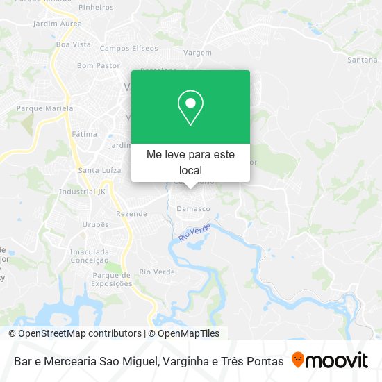 Bar e Mercearia Sao Miguel mapa