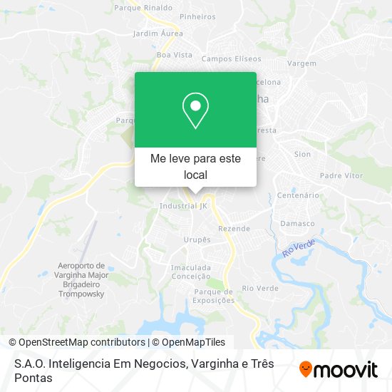 S.A.O. Inteligencia Em Negocios mapa