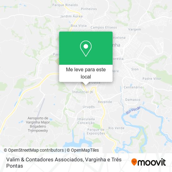 Valim & Contadores Associados mapa