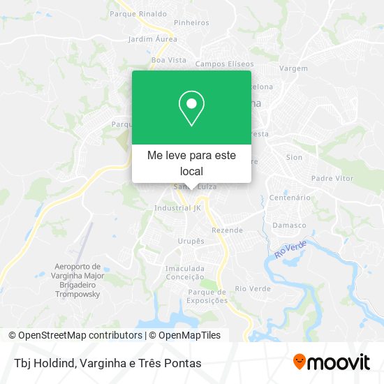 Tbj Holdind mapa