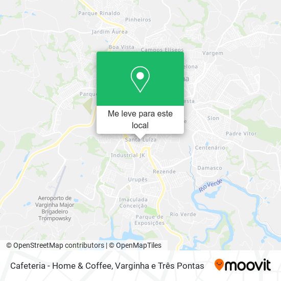 Cafeteria - Home & Coffee mapa