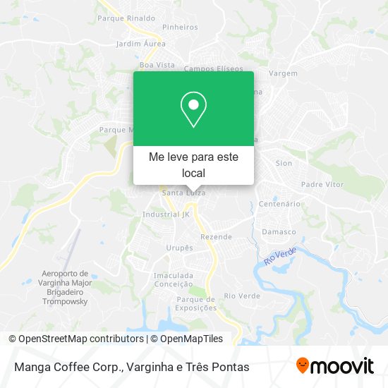 Manga Coffee Corp. mapa