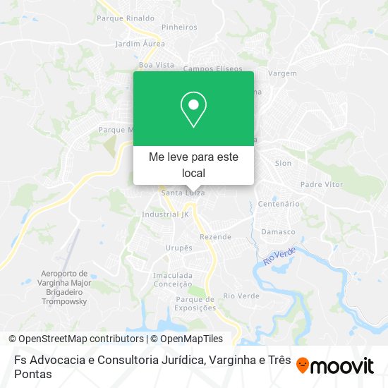 Fs Advocacia e Consultoria Jurídica mapa